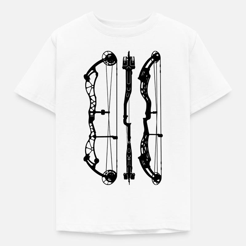BowtechRekoning_Plans - Kinder T-Shirt - Weiß