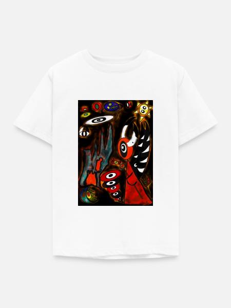Sami wird die Welt entdecken - Kinder T-Shirt - Weiß