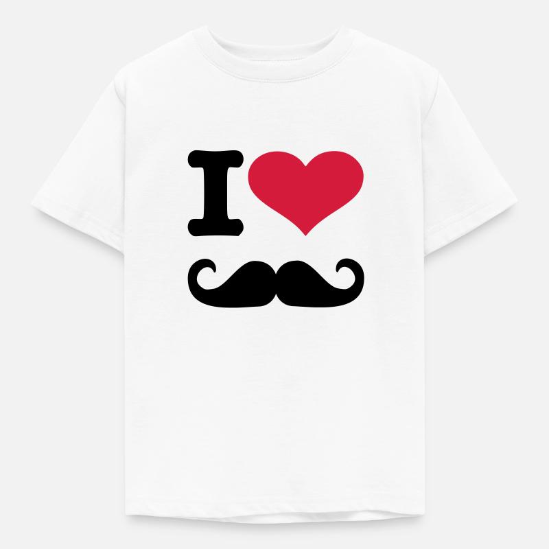 Bart - Kinder T-Shirt - Weiß