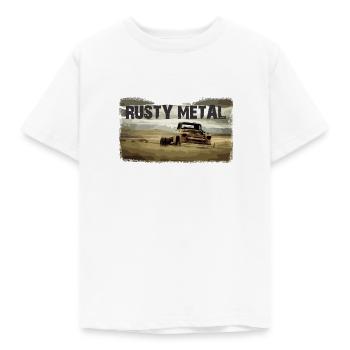 Rusty Truck - Kids' T-Shirt - white - Front - AI Model Kid Male (0cm)