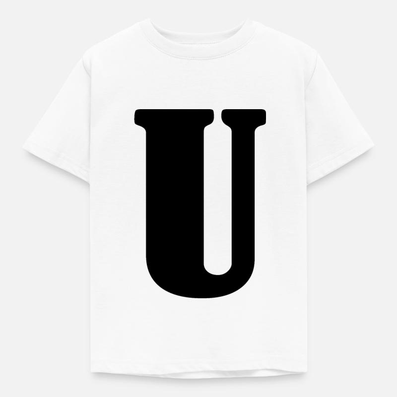 U - Kinder T-Shirt - Weiß
