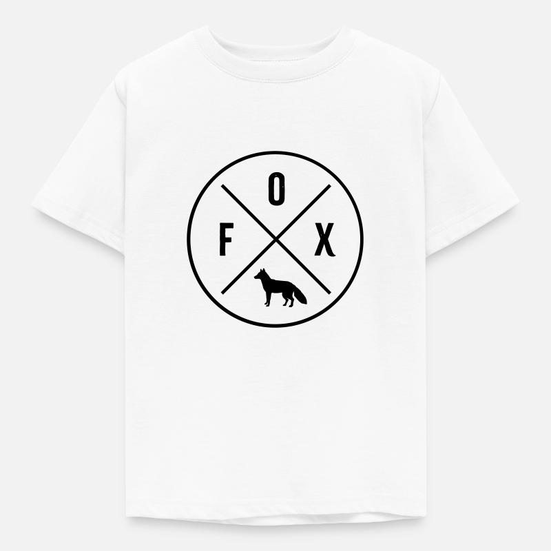 Fox - Kids' T-Shirt - white