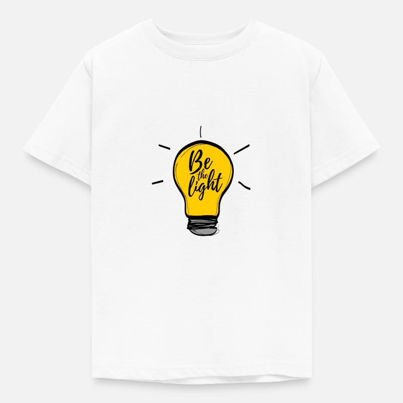 Sei das Licht 4 - Kinder T-Shirt - Weiß