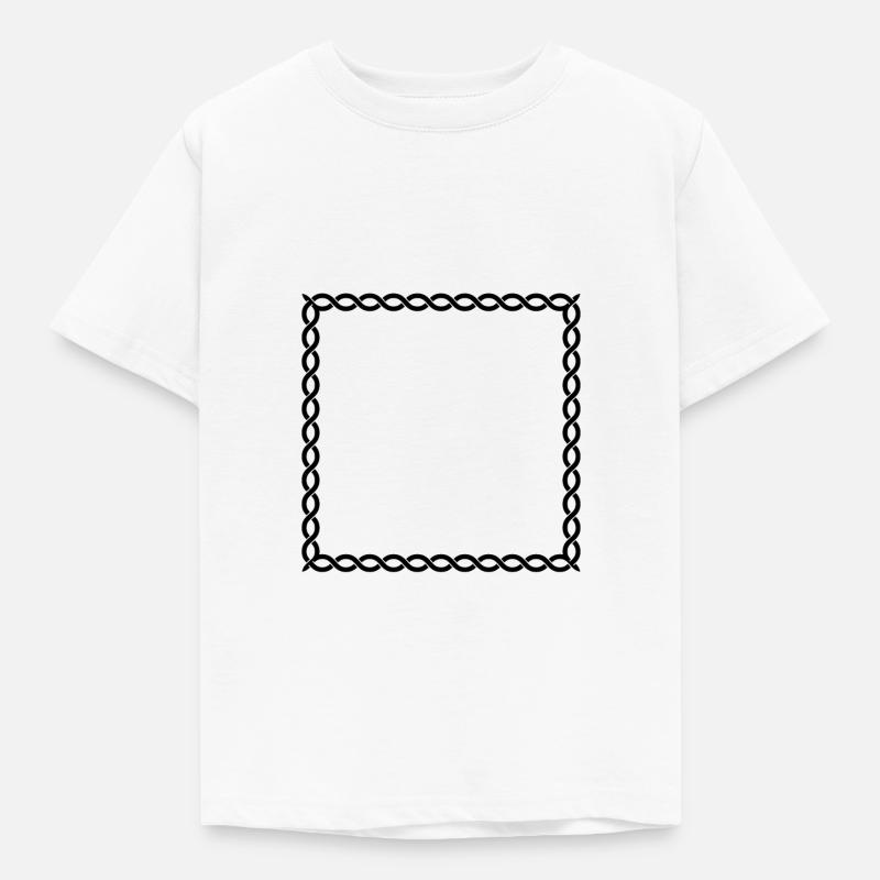 Cadre Vikings - T-shirt Enfant - blanc