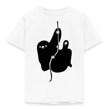 HANG II - Kinder T-Shirt - Weiß - Vorne - AI Model Kid Male (0cm)