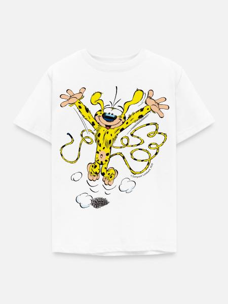 Marsupilami Happy - Kinder T-Shirt - Weiß