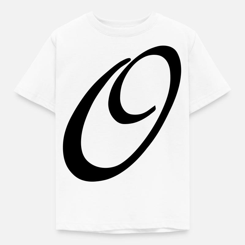 O - T-shirt Enfant - blanc