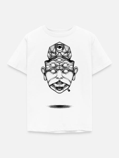 Denker - Kinder T-Shirt - Weiß