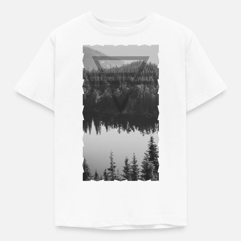 Forêt - T-shirt Enfant - blanc
