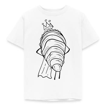 Oyster Prince - Kinder T-Shirt - Weiß - Vorne - AI Model Kid Male (0cm)