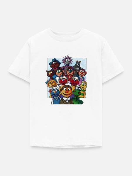 Das Runddorf von HALLO SPENCER - Kinder T-Shirt - Weiß