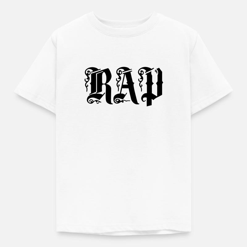 RAP - T-shirt Enfant - blanc