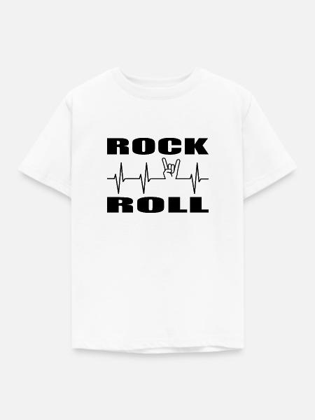 Rock - Kinder T-Shirt - Weiß