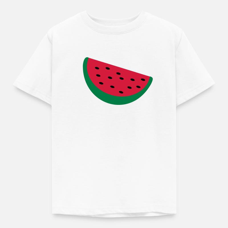 Melone - Kinder T-Shirt - Weiß