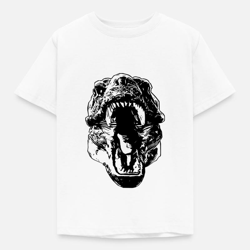 T-Rex - T-shirt Enfant - blanc