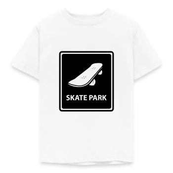 SKATE PARK - T-shirt Enfant - blanc - Devant - AI Model Kid Male (0cm)