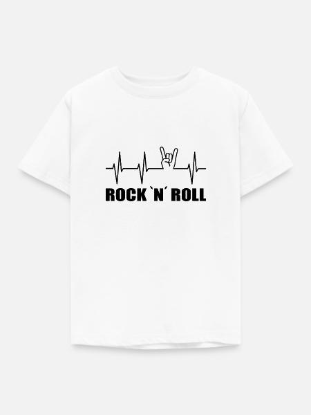 Rock - Kinder T-Shirt - Weiß