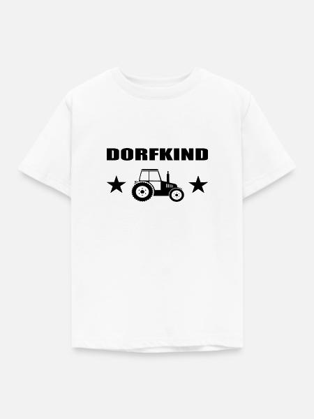 Dorfkind - Kinder T-Shirt - Weiß