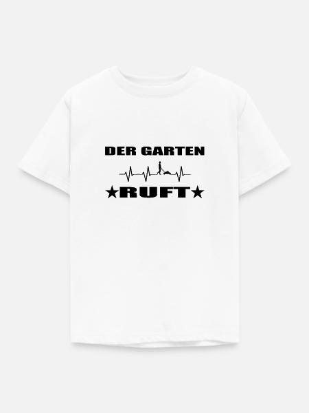 Garten - Kinder T-Shirt - Weiß