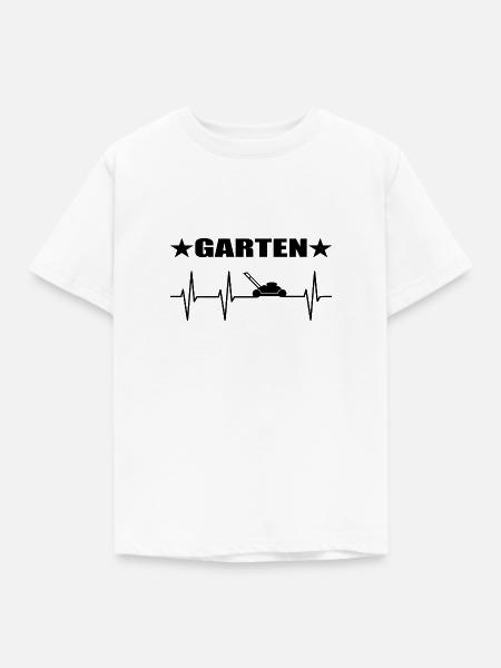 Garten - Kinder T-Shirt - Weiß