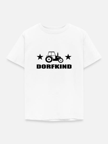 Dorfkind - Kinder T-Shirt - Weiß