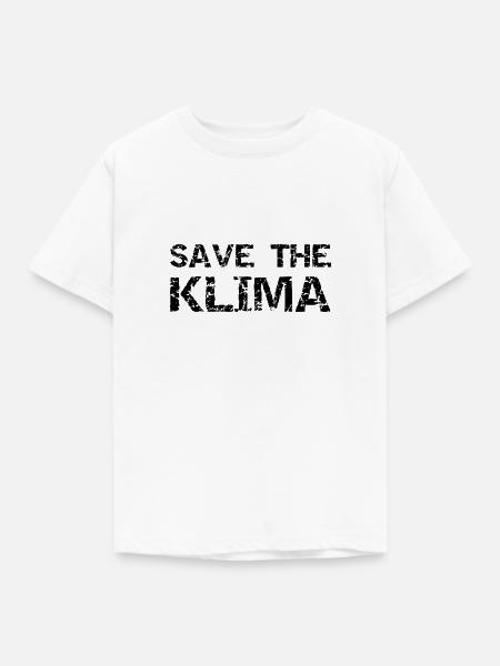 Klima - Kinder T-Shirt - Weiß