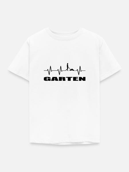 Garten - Kinder T-Shirt - Weiß