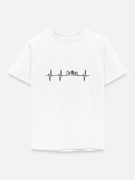 BBQ - Kinder T-Shirt - Weiß