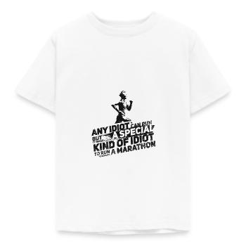 marathon - T-shirt Enfant - blanc - Devant - AI Model Kid Male (0cm)
