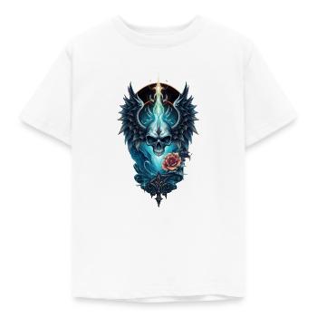 Atemberaubender Schädel - Kinder T-Shirt - Weiß - Vorne - AI Model Kid Male (0cm)