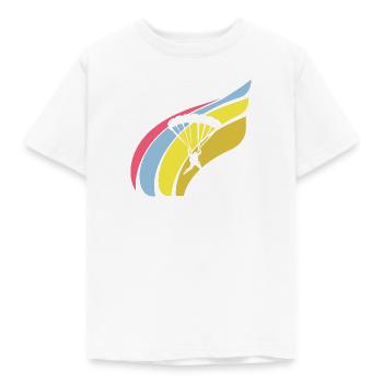 Parapente Parachute Sports extrêmes - T-shirt Enfant - blanc - Devant - AI Model Kid Male (0cm)