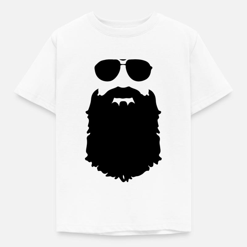 Ich und mein Bart - Kinder T-Shirt - Weiß