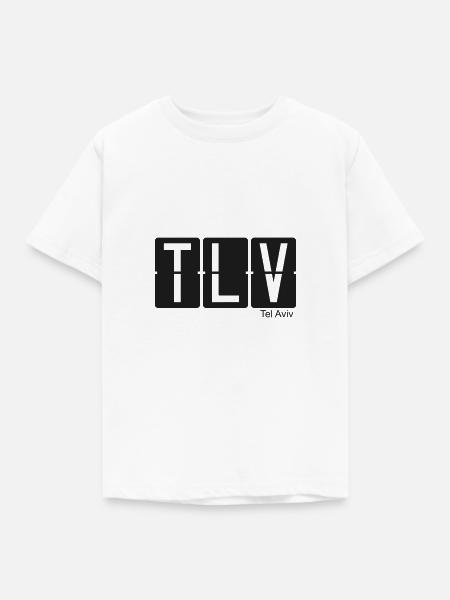 Tel Aviv - Kinder T-Shirt - Weiß
