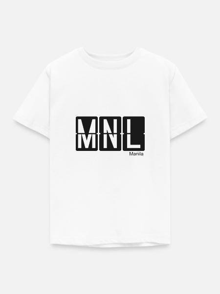 Manila - Kinder T-Shirt - Weiß
