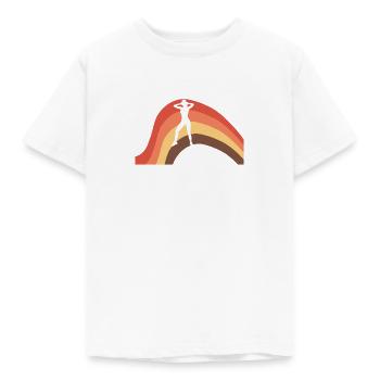 Exercice aérobie Cardio - T-shirt Enfant - blanc - Devant - AI Model Kid Male (0cm)