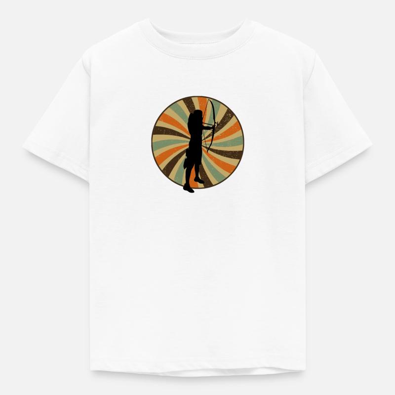 Archery - Kinder T-Shirt - Weiß