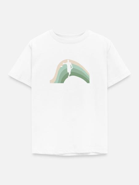 Discgolfspieler Discgolf Discgolf - Kinder T-Shirt - Weiß