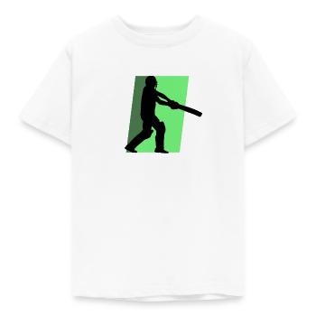 Cricket Joueurs de cricket Équipe de cricket - T-shirt Enfant - blanc - Devant - AI Model Kid Male (0cm)