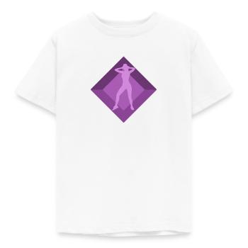 Entraînement à l’aérobic Aérobic - T-shirt Enfant - blanc - Devant - AI Model Kid Male (0cm)