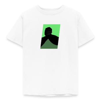 Arm Wrestling Arm Wrestling Bench Press - Kids' T-Shirt - white - Front - AI Model Kid Male (0cm)