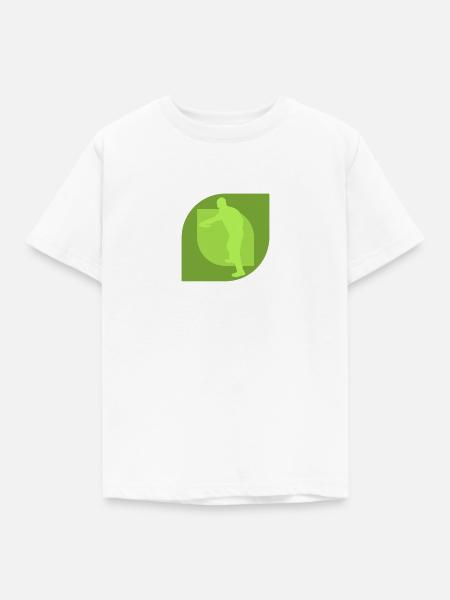 Disc Frisbee Sportart - Kinder T-Shirt - Weiß