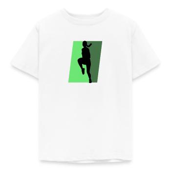 Aérobic Acrobatie Exercice - T-shirt Enfant - blanc - Devant - AI Model Kid Male (0cm)