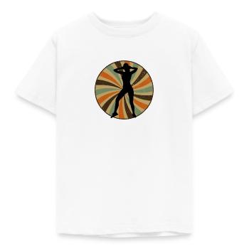 Exercice Cardio Aérobic - T-shirt Enfant - blanc - Devant - AI Model Kid Male (0cm)