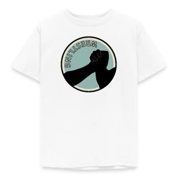 Starker Mann Stark - Kinder T-Shirt - Weiß - Vorne - AI Model Kid Male (0cm)