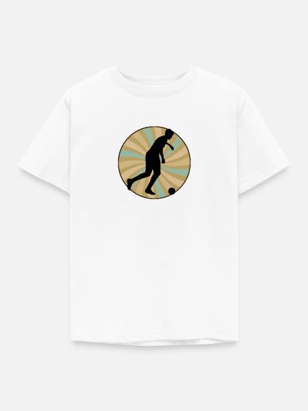 Futsalspielerin Ballsport - Kinder T-Shirt - Weiß