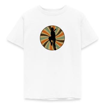 Exercice Aérobic Aérobic - T-shirt Enfant - blanc - Devant - AI Model Kid Male (0cm)