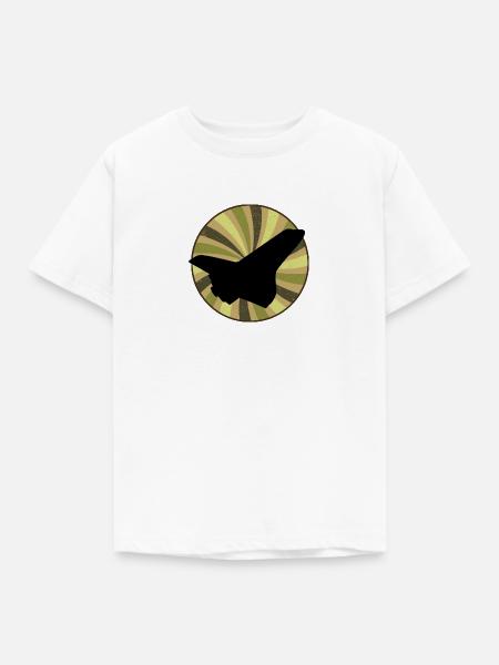 Fliegen Flugzeug - Kinder T-Shirt - Weiß