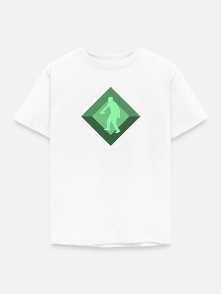 Discgolf Sportart Discgolf - Kinder T-Shirt - Weiß