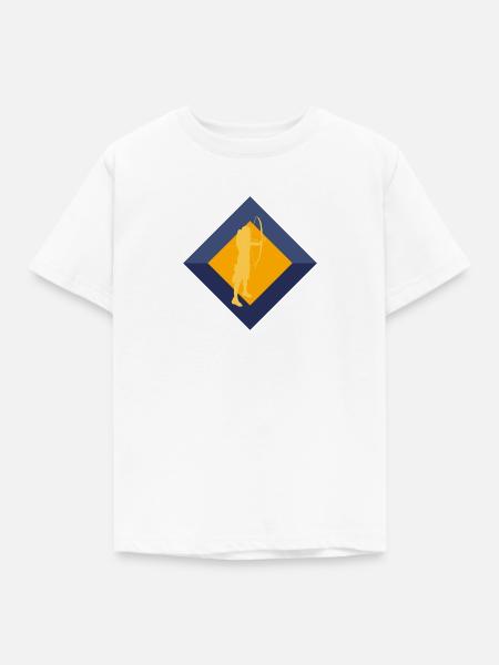 Bogen Bogenschütze Bogenschütze - Kinder T-Shirt - Weiß