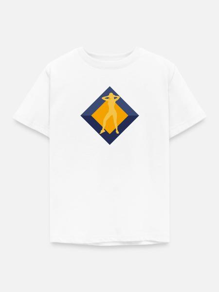 Aerobics Übung Aerobics - Kinder T-Shirt - Weiß